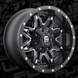 Fuel Deep Lip Lethal-D567 Black & Milled