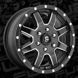 Fuel Maverick-D538 Black & Milled