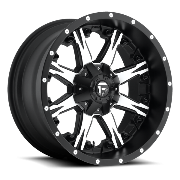 Fuel Nutz-D541 Black Machined