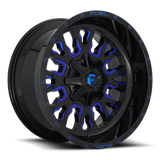 Fuel Stroke-D645 Gloss Black w/ Candy Blue