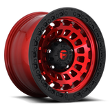 Fuel Zephyr-D632 Candy Red W/ Matte Black Ring