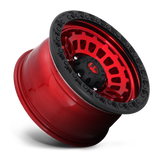 Fuel Zephyr-D632 Candy Red W/ Matte Black Ring