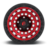 Fuel Zephyr-D632 Candy Red W/ Matte Black Ring