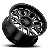 Pismo Gloss Black With Milled Spokes 9.5"