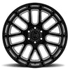 Pismo Gloss Black With Milled Spokes 12