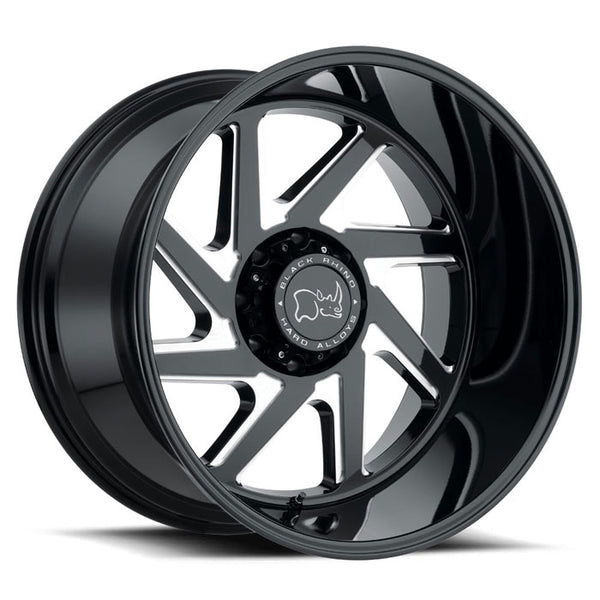 Swerve Gloss Black With Milled Spokes